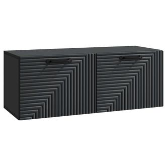 vidaXL Mueble Para Tv De Pared Negro 78,5 X 31 X 30 Cm Vidaxl