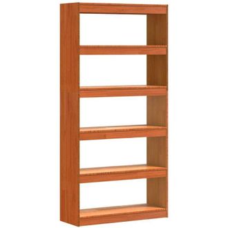 vidaXL Estanter&iacute;a Para Libros Marr&oacute;n Cera 80 X 30 X 167,5 Cm Vidaxl