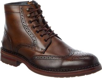 Johnston & Murphy Connelly Wingtip Leather Boot