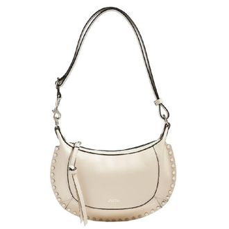 Isabel Marant Oskan Moon Leather Shoulder Bag