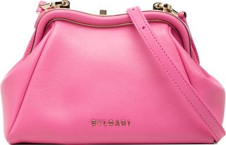 Bulgari Pre-owned Bvlgari Leather Serpentine Pouch Crossbody Ladies 2KKN5U33229R4HDP