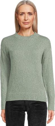 L.L.Bean Cotton Ragg Crew Neck Womens Clothing Sea Green : XL