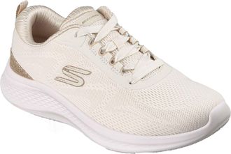 Skechers Skech-Lite Pro 2.0 Polyester Dames Sneakers Natuurlijk/Goud
