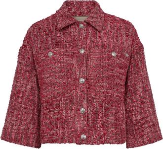 Mos Mosh Penn Mino Jack - Dames - Blazers - Roze - L - Katoen - Jassen