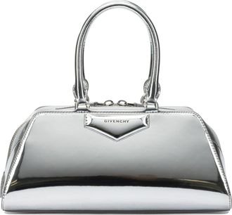 Givenchy Antigona East-West Handbags Silver-Donna