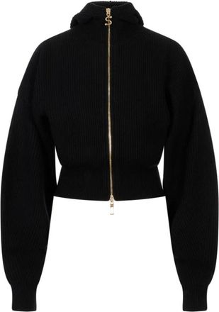 Sportmax Zip-throughs - Dames - Vesten met rits - Zwart - M - Hoodies & sweatvesten