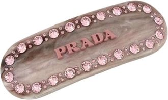 Prada Pre-owned Vintage Haarspeld - Dames - Vintage Accessoires - Roze - ONE Size - Vintage