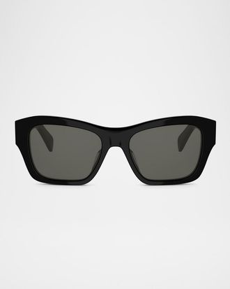 Celine Men & apos;s Triomphe Acetate Butterfly Sunglasses