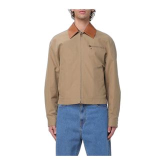 Versace Chaqueta de Algod&oacute;n - Jackets - Hombre - Beige - L