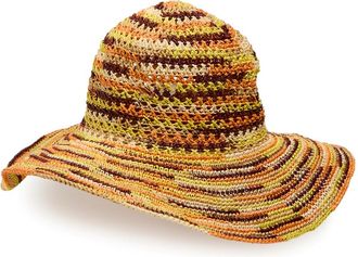Sensi Studio Hippie Fiesta Straw sun hat - Multicoloured - M