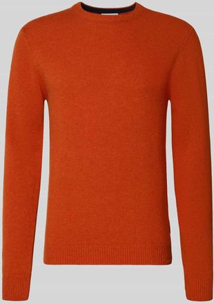 Casual Friday Casual Friday Oversized Strickpullover mit gerippten Abschl&uuml;ssen in Orange, Gr&ouml;&szlig;e XXL