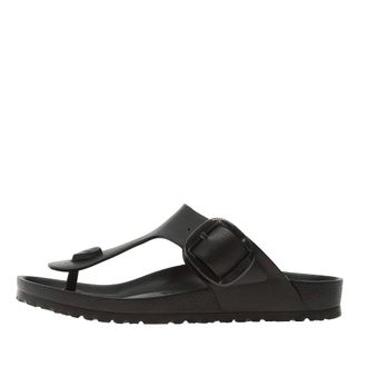 Birkenstock Flip Flops, female, Black, Size: 9 US Gizeh Big Buckle EVA Regular Fit