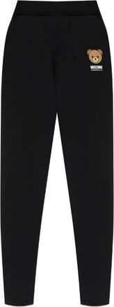 Moschino Pantaloni sportivi con dettaglio Teddy Bear - Nero