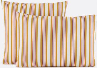 La Redoute Interieurs Beddengoed set 30% gerecycled katoen, rechthoekige kussensloop, DAIRIS