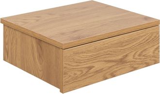 ebuy24 Mesita de noche avignon 1 caj&oacute;n natural