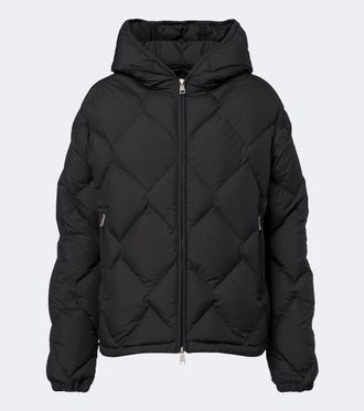 Moncler Arvouinne hooded quilted down jacket