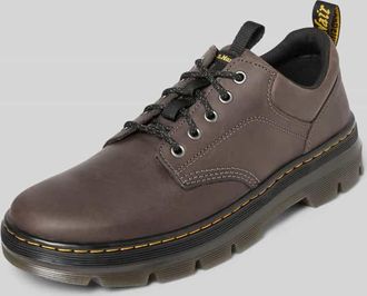 Dr. Martens Schnürschuhe mit Label-Detail in Anthrazit, Größe 41