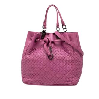 Bottega Veneta Bolso bombonera de cuero Pre-owned - Pre-owned - Mujer - Rosa - ONE SIZE