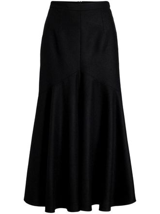 Patou Mermaid midi-rok - Zwart