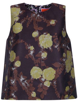 La DoubleJ Top Floral Print La Scala