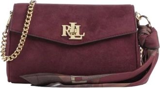 Ralph Lauren Urban Belting Cross Body Bag - Dames - Schoudertassen - Rood - ONE Size - Tassen