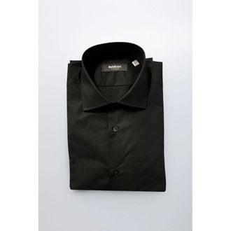 Baldinini Black Cotton Mens Mens Shirt