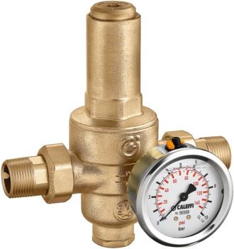 Caleffi Caleffi Riduttore Di Pressione 3/4 Secondo Stadio Con Manometro - Cartuccia Estraibile Pn40 536056 Ottone3/4