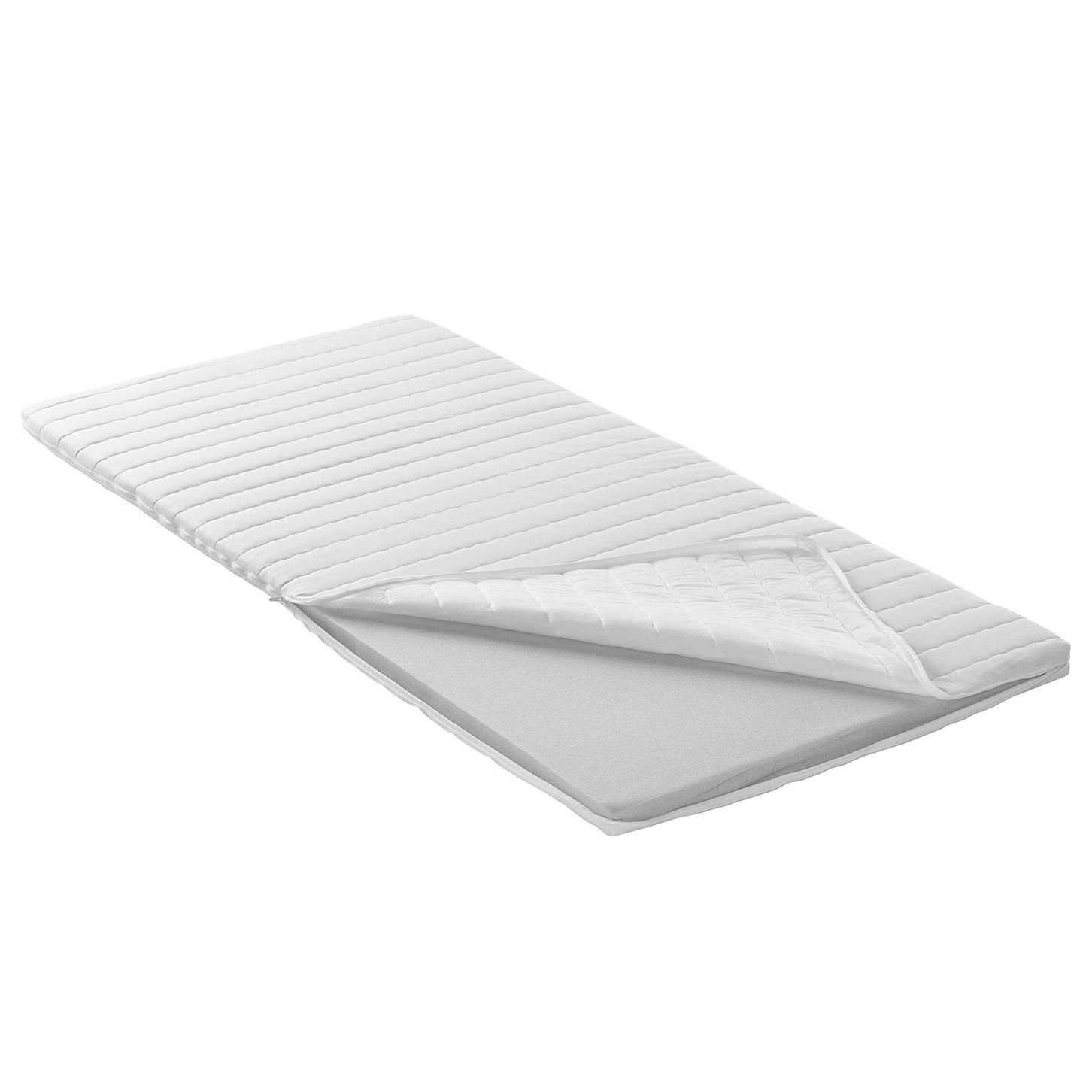 Topper Matrimoniale In Memory Foam 160x190cm - 8cm Spessore, Con Profumo Di Lavanda, Lavabile