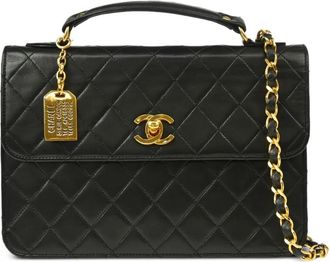Chanel Borsa a mano two-way 1985-1990 - Nero
