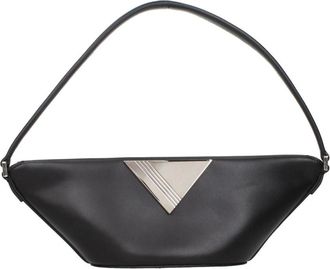 The Attico Bolso de Hombro con Logo Triangular - Bags - Mujer - Negro - ONE SIZE