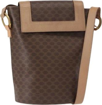 Celine Pre-owned Cross Body Bags, female, Brown, Size: ONE SIZE Pre-owned Plastic Cross Body Bag