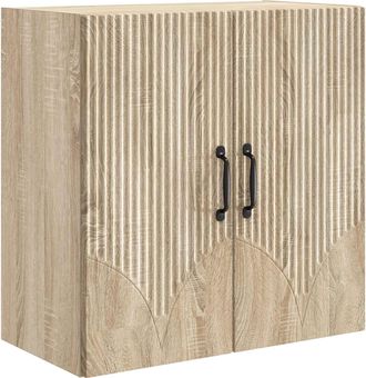 vidaXL Armario De Pared 59 X 31 X 60 Cm Madera De Ingenier&iacute;a Vidaxl