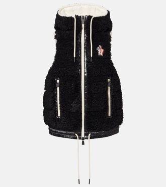 Moncler Hooded down vest