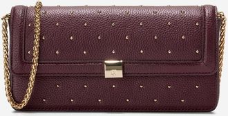 Cole Haan Womens Daniella Chain Wallet - Red