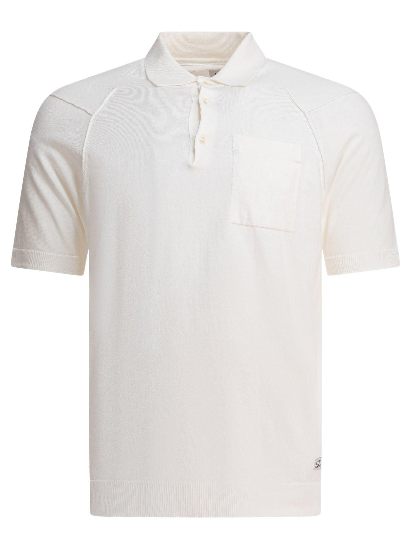 C.P. Company C. P. Company Logo Cotton Polo Shirt from