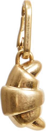 Clare Vivier Croissant Charm in Vintage Gold at Nordstrom