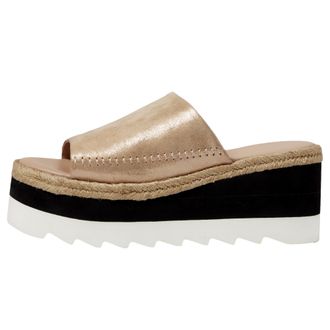 Free People Womens Free People Santorini Espadrille Sandal Rose Gold OB1846383