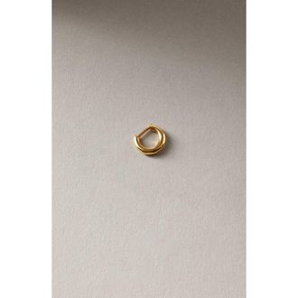 Nootka Polished Mini Hoop Gold at Nordstrom