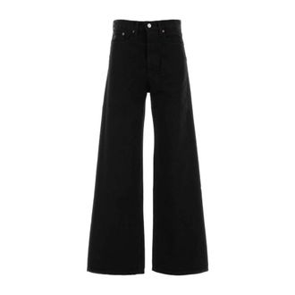 Lois Wide Jeans, female, Black, Size: W32 Skater Loose Wide-leg Jeans