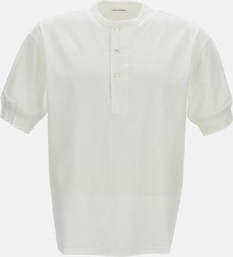 Kaptain Sunshine Maglietta A Maniche Corte Con Bottoni