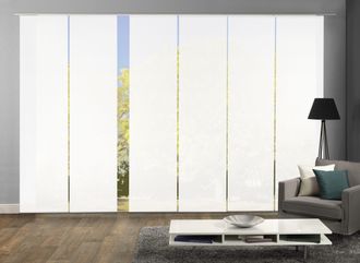 Home Wohnideen Schiebegardine »ROMA« Paneelwagen 6 Stk. tlg. HxB: 245x60, inkl. Befestigungszubehör