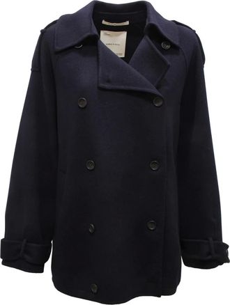 Emma & Gaia Mujer, Abrigos, Azul, Talla: S