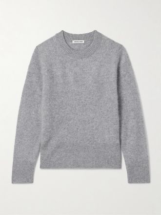 Veronica Beard Pullover In Cashmere Spazzolato Pippen - Grigio