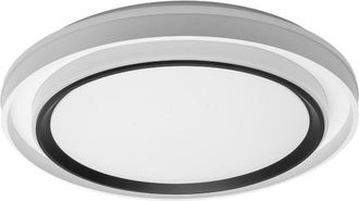 Meyer Plafon Meyer 60w 3000-4200-6500k Blanco/negro 7x50x50cm 5400lm C/remoto