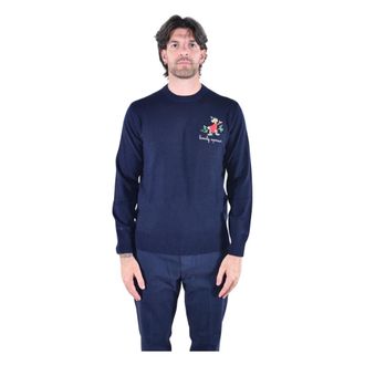 MC2 Saint Barth Maglione Heron Light a girocollo - - Knitwear - Uomo - Blu - M