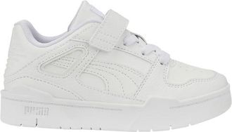 Puma Boys PUMA Slipstream Leather - Preschool Basketball Shoes White/White Size 11.0
