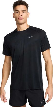 Nike Heren Stride Hardloop Top (Zwart)