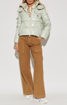 Moncler Andro Down Jacket, Womens, Green