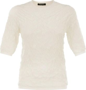 Fabiana Filippi Top goffrato - Toni neutri