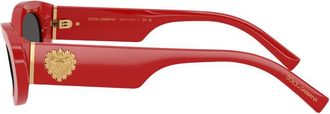 Dolce & Gabbana Unisex 0dg4537 Sunglasses - Dolce&gabbana Acetate Red Accessories
